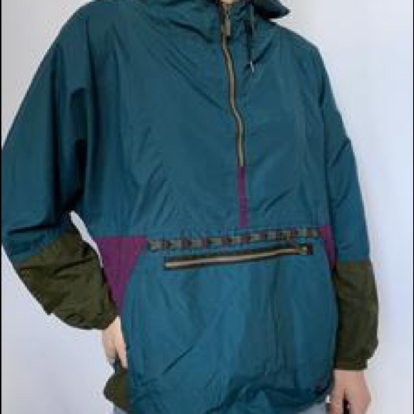 LL Bean Vintage Aztec Colorblock Insulated Pullover - Picture 9 of 9